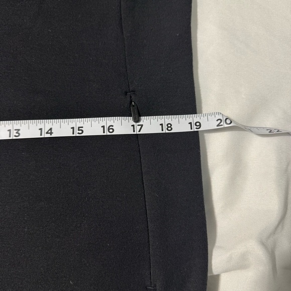 Athleta Sweatshirt Dress Zippered Pockets Black Size Small - Picture 15 of 15